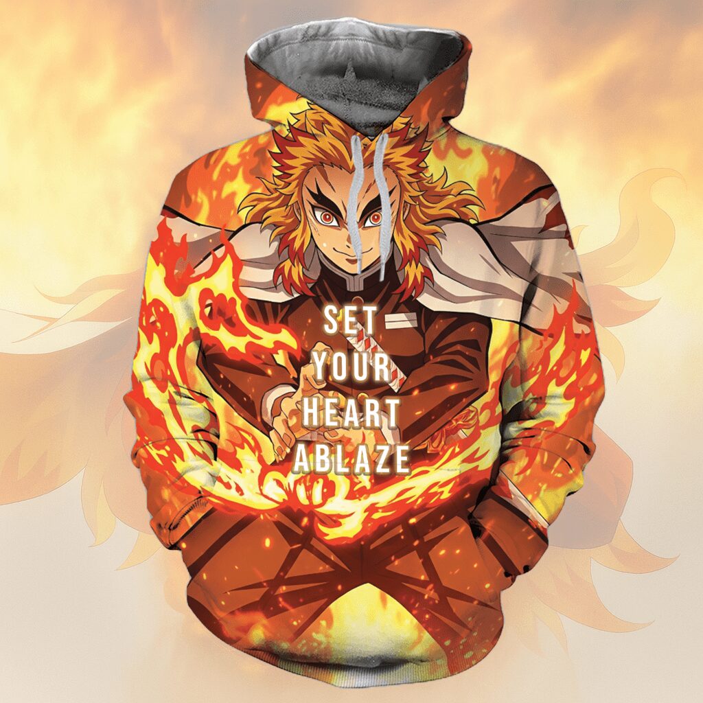 “Set Your Heart Ablaze” Hoodie