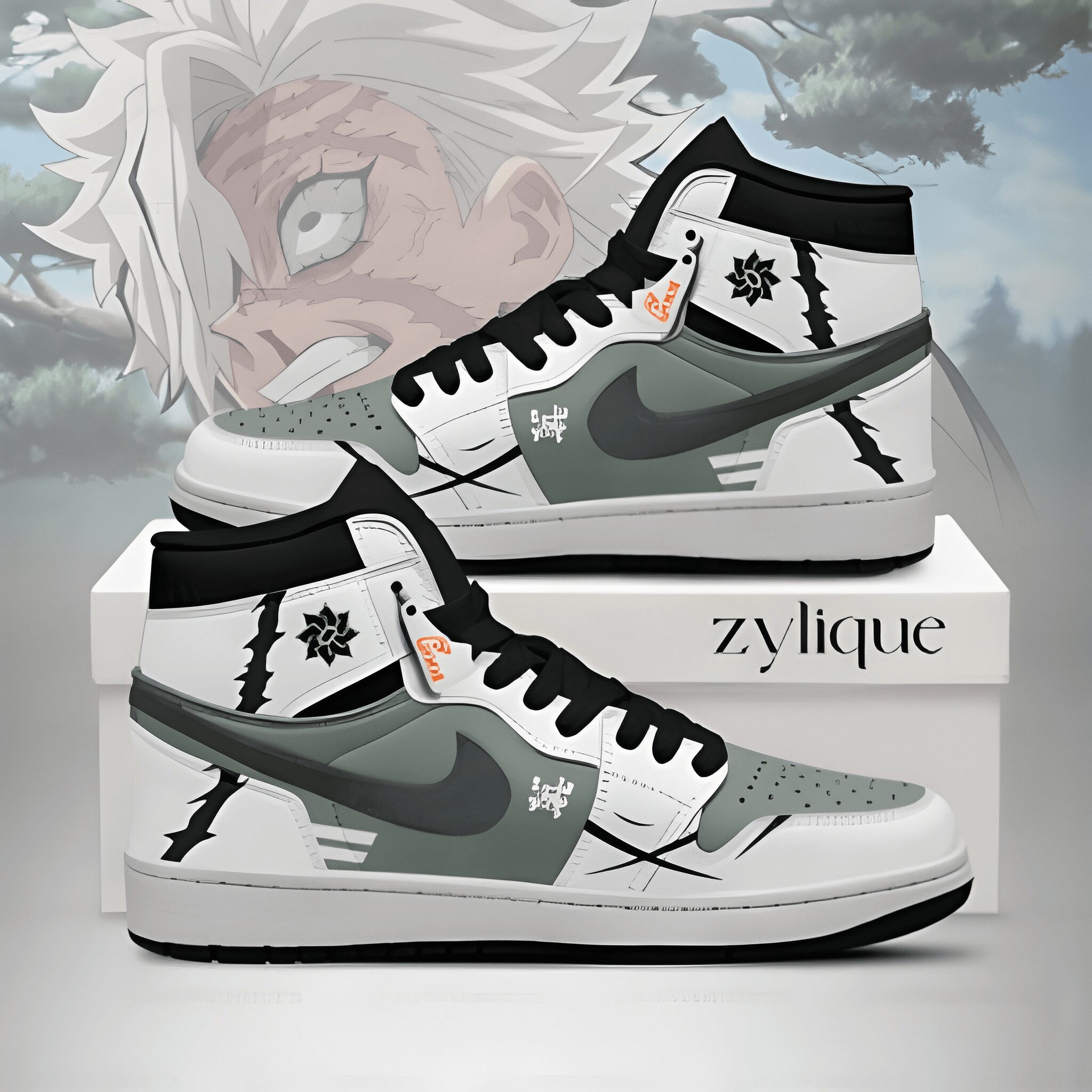 Sanemi -Shinazugawa - Demon Slayer - J1 Shoes