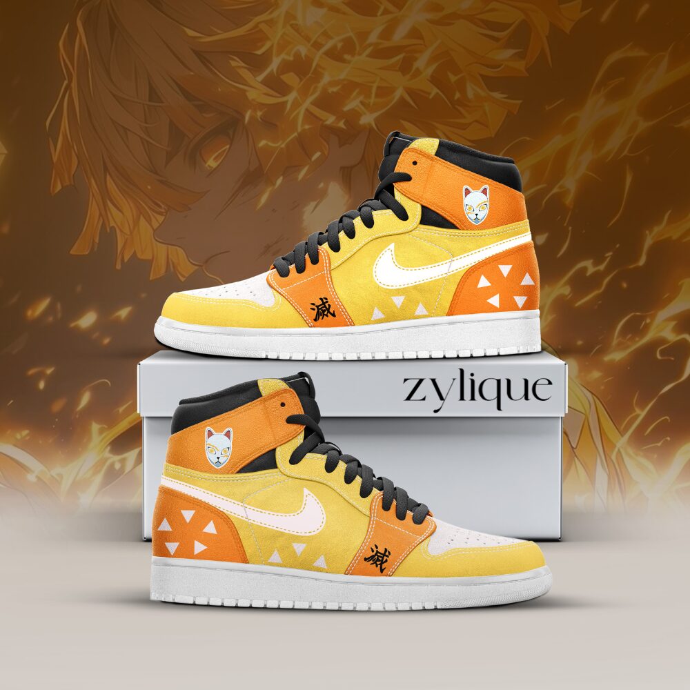 Zenitsu - Demon Slayer - J1 Shoes v2