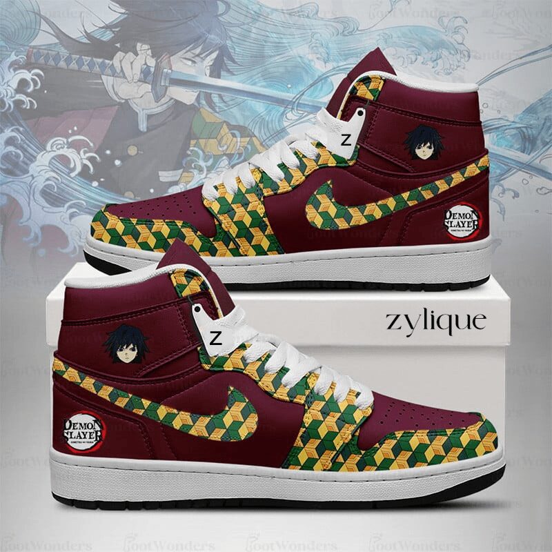 Giyu -Tomioka 2 - Demon Slayer - J1 Shoes