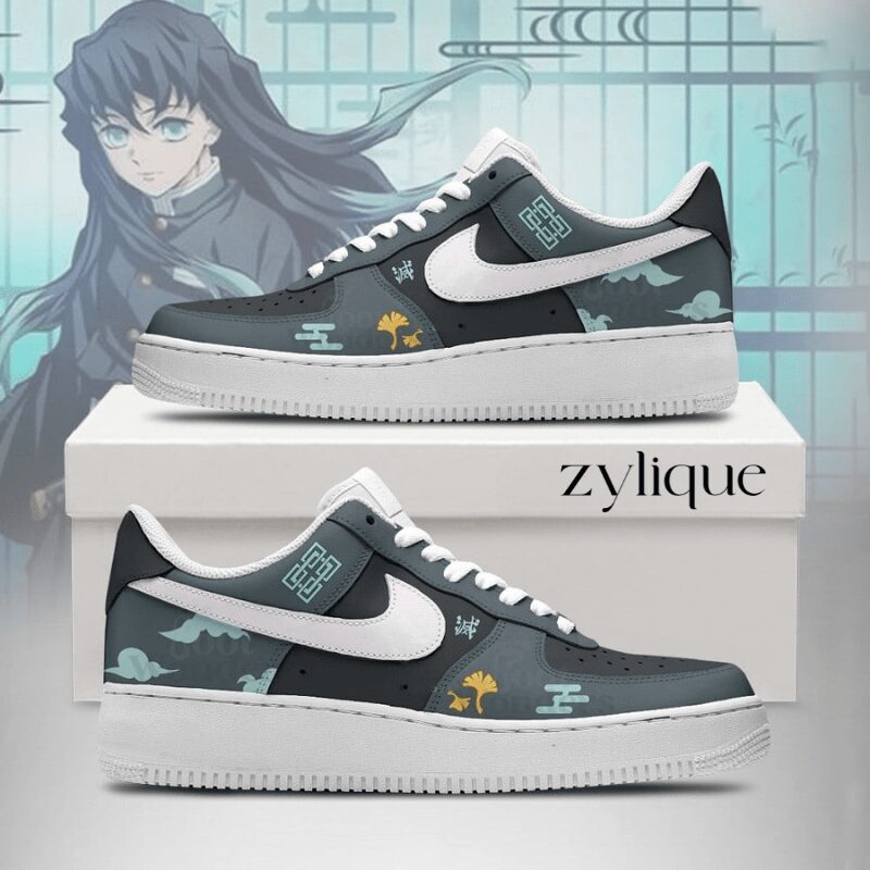 Muichiro-Tokito Demon Slayer AF1 Style Shoes