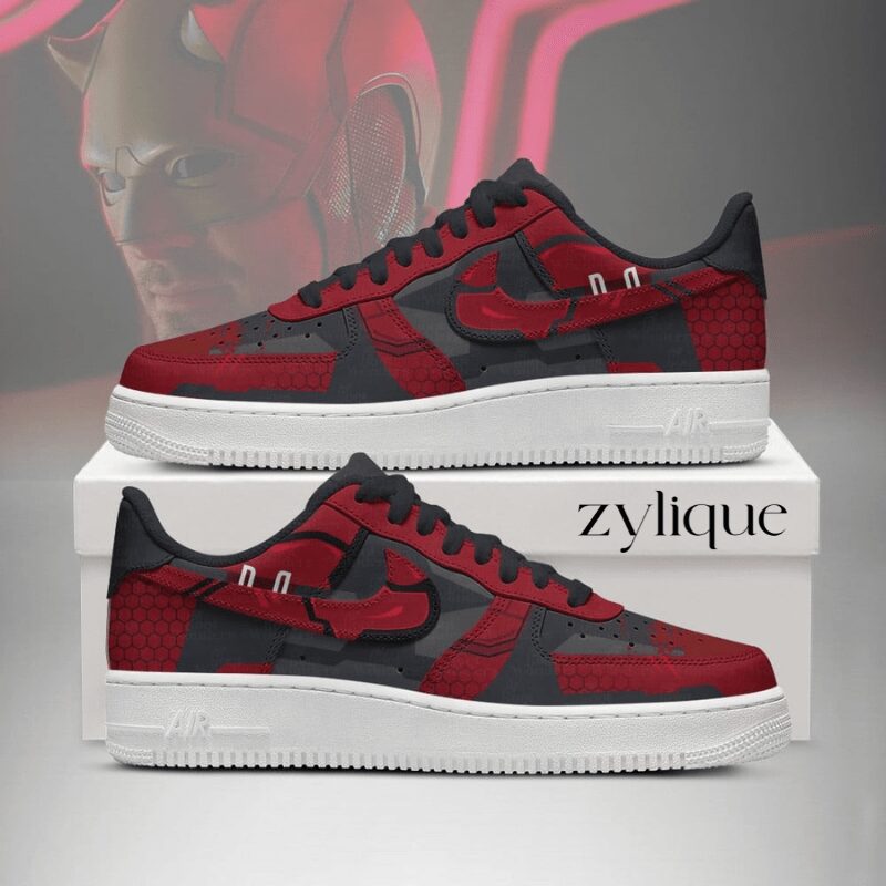 Daredevil - Spider-Man Brand New Day Movie AF1 Shoes