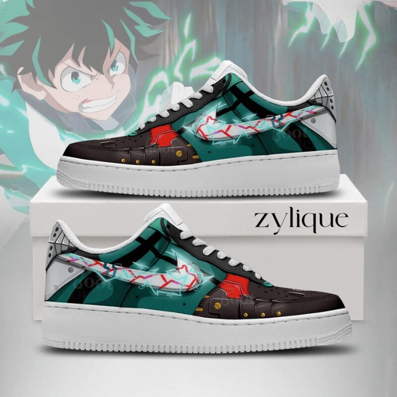 Deku - My Hero Academia AF1 Style Shoes