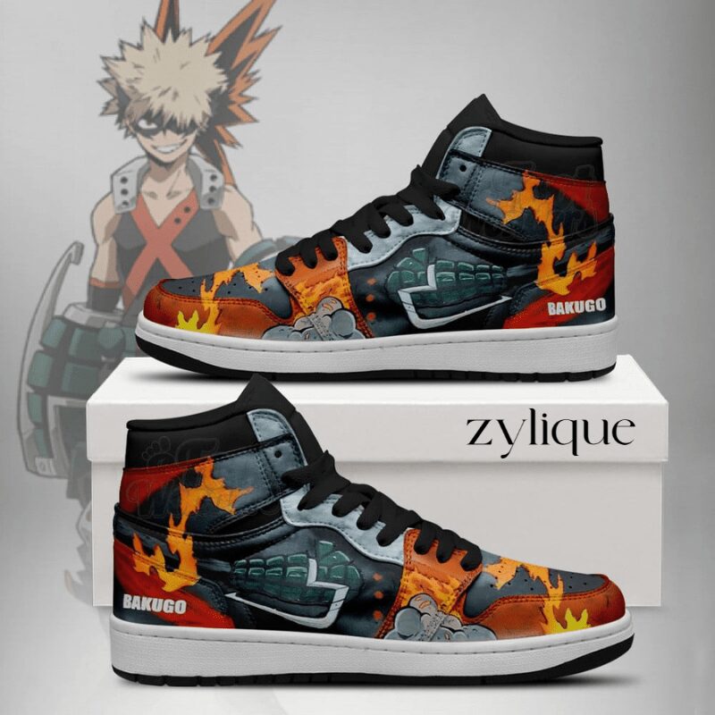 Bakugo Katsuki 2 - My Hero Academia J1 Shoes