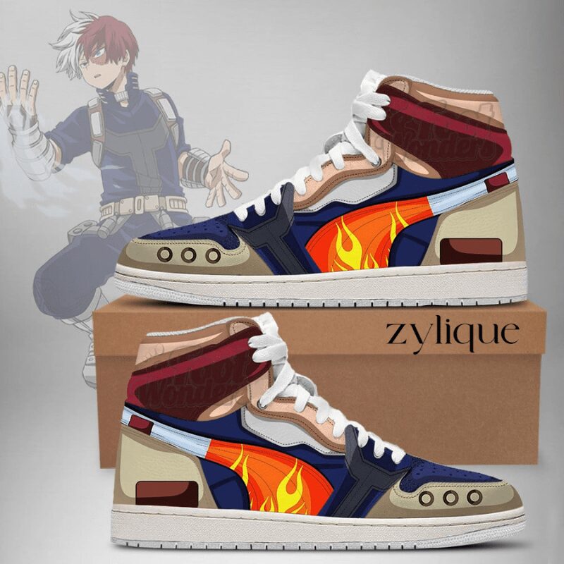 Todoroki Shouto - My Hero Academia J1 Shoes