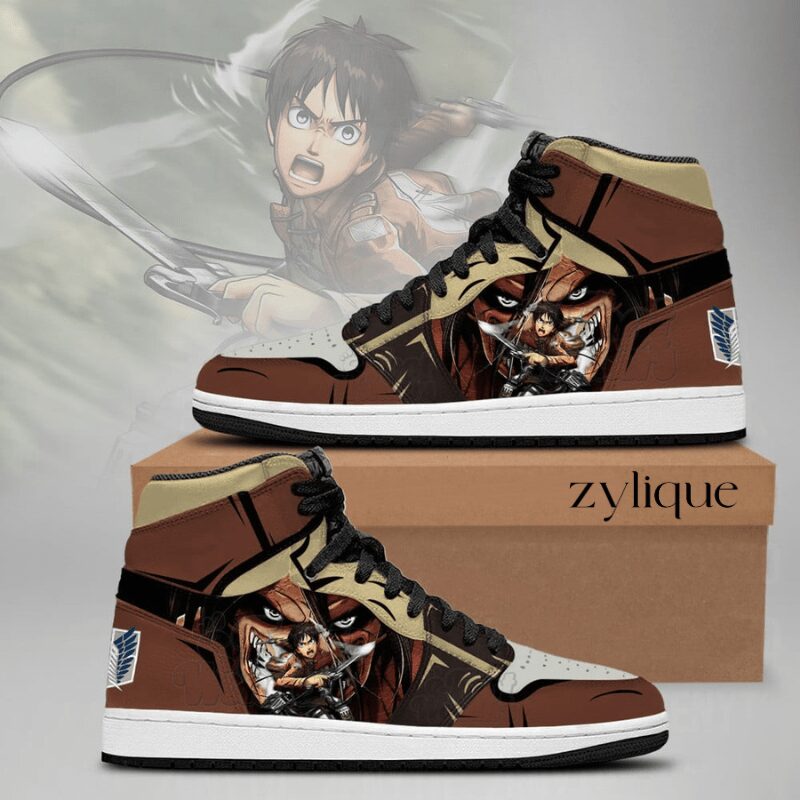 Attack On Titan 8 - J1 Shoes