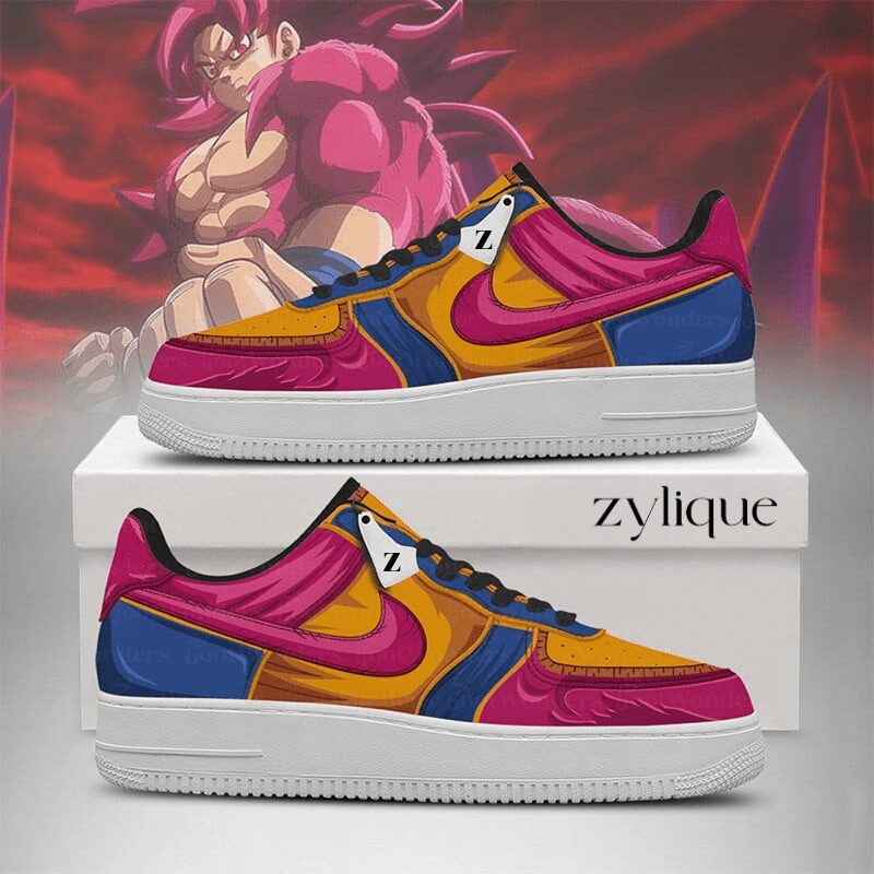DAIMA GOKU SSJ4 - AF1 Style Shoes