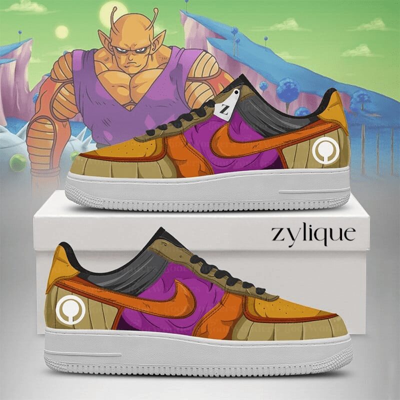 Orange Piccolo - Dragon Ball AF1 Shoes