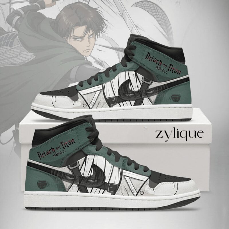 Levi Ackerman - Attack On Titan J1 Shoes