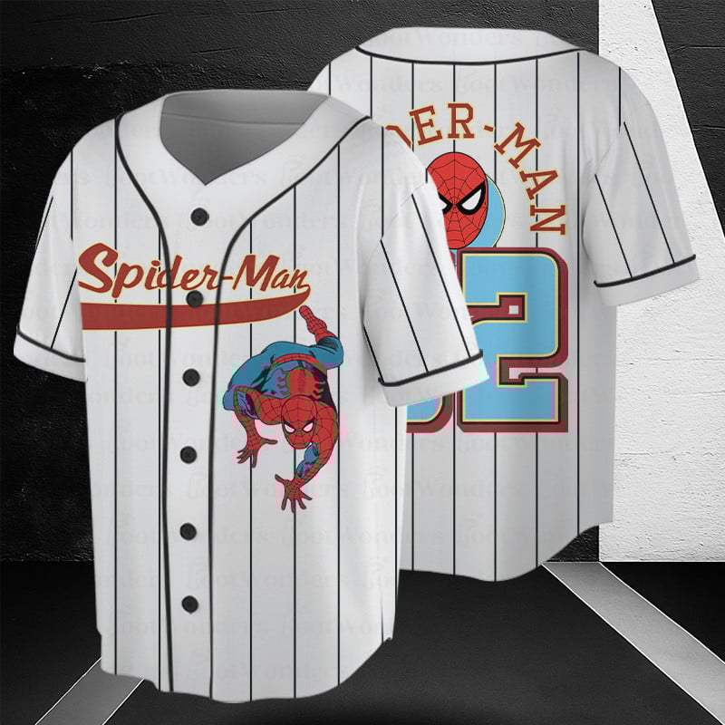 Spider Man V3 - Marvel Baseball Jersey