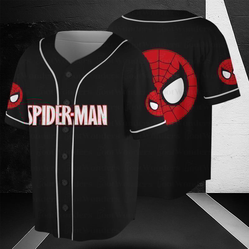 Spider Man V2 - Marvel Baseball Jersey