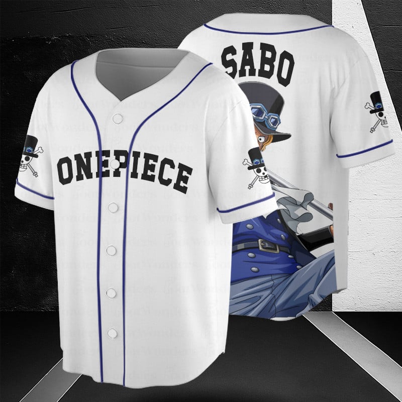 Sabo - One Piece Baseball Jersey