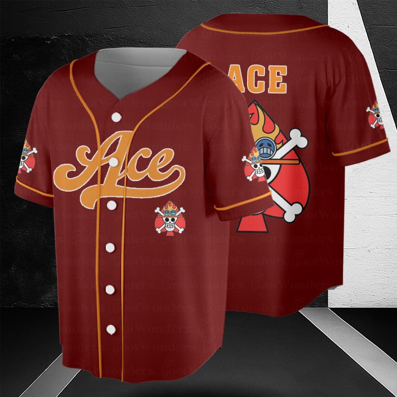 ACE - One Piece Baseball Jersey