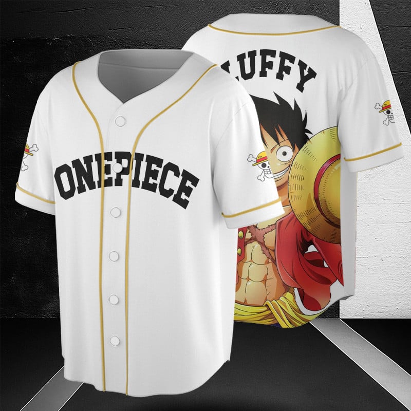 Luffy V2 - One Piece Baseball Jersey