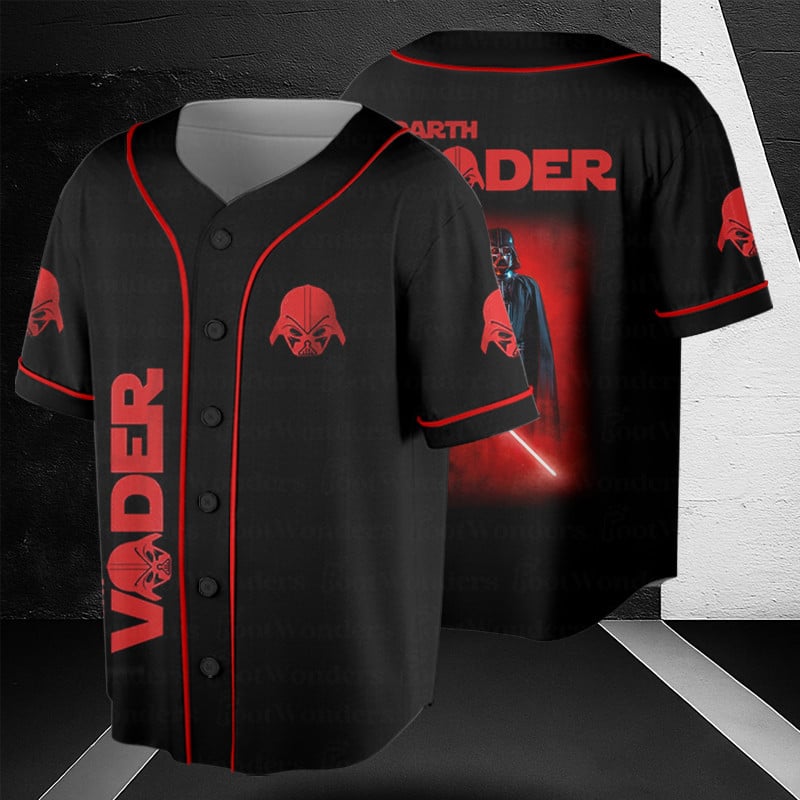 Red - Star Wars Baseball Jersey