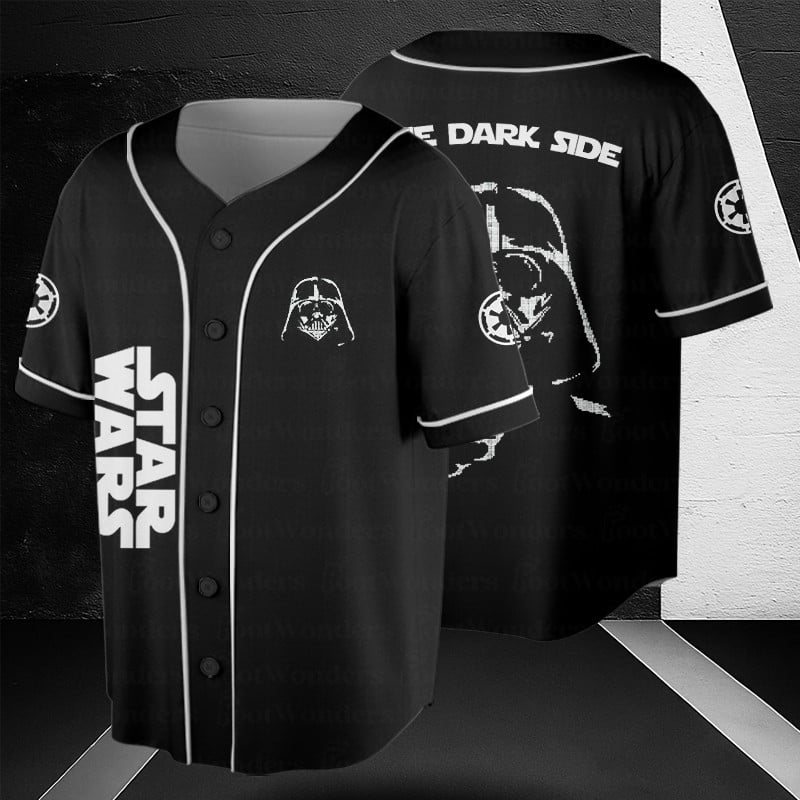 The Dark Side - Star Wars Baseball Jersey